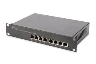 L2 managed Gigabit Ethernet PoE Switch8-port PoE, 10 inch, 80W PoE budget