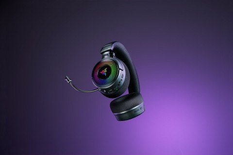 Razer Kraken V4 Zestaw słuchawkowy Bezprzewodowy Opaska na głowę Gaming USB Typu-A Bluetooth Czarny