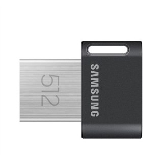 Samsung MUF-512AB pamięć USB 512 GB USB Typu-A 3.2 Gen 1 (3.1 Gen 1) Czarny, Stal nierdzewna