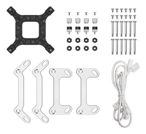 K Chłodnica Wasserkühlung Deepcool LM360 Biała