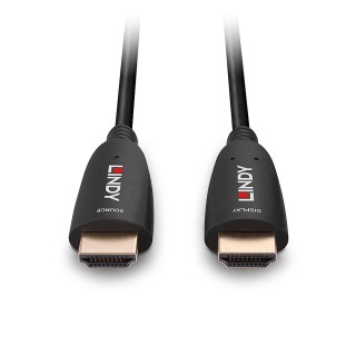 LINDY 40m Hybrydowy kabel światłowodowy HDMI 8K60
