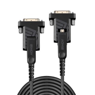 LINDY Kabel światłowodowy Micro-HDMI hybrydowy 18G 10m