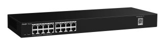 Ruijie Networks RG-ES200 Zarządzany L2 Gigabit Ethernet (10/100/1000) Montaż na biurku/ścianie Czarny