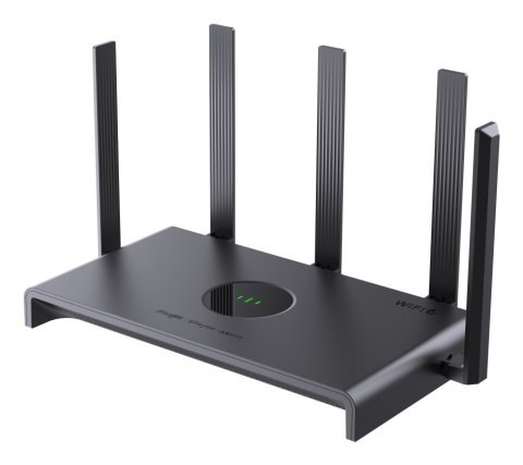 Ruijie Networks RG-EW3000GX PRO router bezprzewodowy Gigabit Ethernet Dual-band (2.4 GHz/5 GHz) Czarny