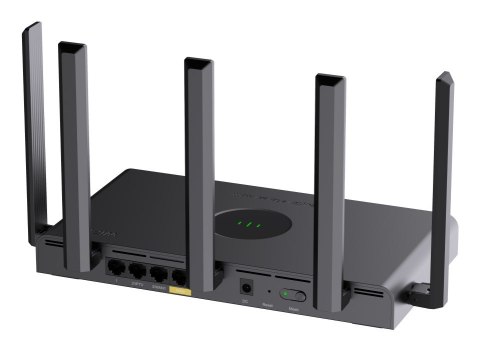 Ruijie Networks RG-EW3000GX PRO router bezprzewodowy Gigabit Ethernet Dual-band (2.4 GHz/5 GHz) Czarny
