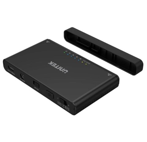 UNITEK S1222A cable gender changer USB 3.2 SATA 2,5/3,5' & M.2 PCIE/NVME Czarny