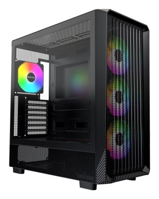 CASE MIDITOWER MATX W/O PSU/X5 (B) MONTECH