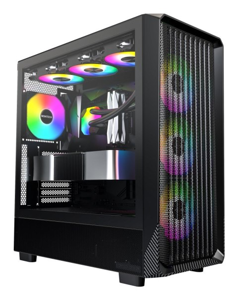 CASE MIDITOWER MATX W/O PSU/X5 (B) MONTECH