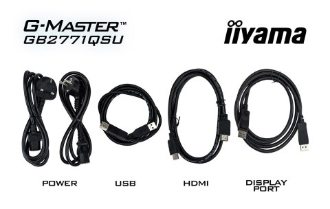 Monitor iiyama G-Master GB2771QSU-B1 27" Fast-IP - Płaski ekran