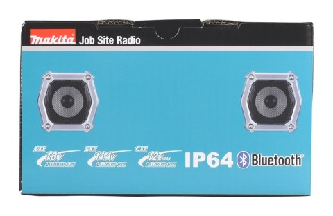 Radio DMR108N, tinka beveik visi Makita akumuliatoriai 7,2 - 18V, galimybe prijungti, Bluetooth i USB