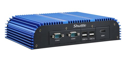 Shuttle BPCAL02-i7 Wielkość PC 2.6L Czarny, Niebieski i7-1255U