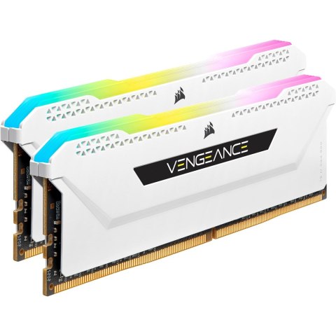 Corsair Vengeance RGB Pro CMH32GX4M2E3200C16W moduł pamięci 32 GB 2 x 16 GB DDR4 3200 MHz