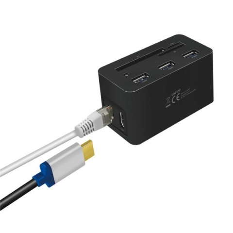 Logilink Stacja dokująca USB 3.2 (G1) HDMI, 10-portowa, PD4