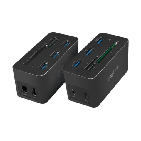 Logilink Stacja dokująca USB 3.2 (G1) HDMI, 10-portowa, PD4