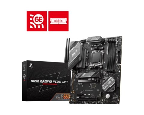 MSI B650 GAMING PLUS WIFI płyta główna AMD B650 Gniazdo AM5 ATX