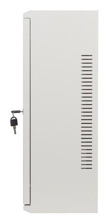 SZAFA INSTALACYJNA RACK WISZĄCA 19" 6U+3U 540X200 NISKOPROFILOWA SZARA LANBERG (ZŁOŻONA)