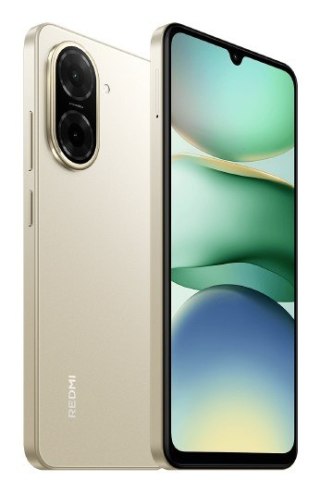 Xiaomi Redmi A5 17,5 cm (6.88") Dual SIM Android 15 4G USB Type-C 3 GB 64 GB 5200 mAh Złoto, Piaskowy