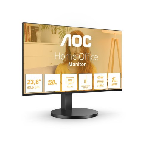AOC B3 24B3CF2 monitor komputerowy 60,5 cm (23.8") 1920 x 1080 px Full HD LED Czarny