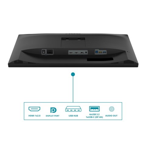 AOC V5 CU34V5C/BK LED display 86,4 cm (34") 3440 x 1440 px Wide Quad HD Czarny