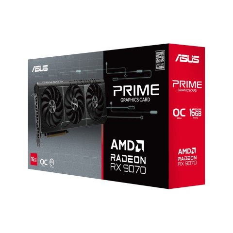 ASUS Prime RX9070 O16G AMD Radeon RX 9070 16 GB GDDR6