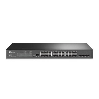 TP-Link Omada SG3428 łącza sieciowe Zarządzany L2/L3 Gigabit Ethernet (10/100/1000) 1U Czarny