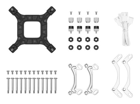 DeepCool LE360 WH V2 Procesor Chłodnica cieczy all-in-one 12 cm Biały 1 szt.