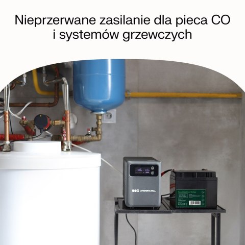 UPS Zasilacz awaryjny Greencell PowerCore 800VA 500W AVR 12VDC LCD