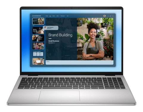 Dell 16 DC16251 Core 5 120U 16.0" FHD+ 300nits AG 16GB DDR5 5200 SSD512 Intel UHD Graphics FgrPr WLAN+BT Backlit Kb 4 Cell 54Wh 