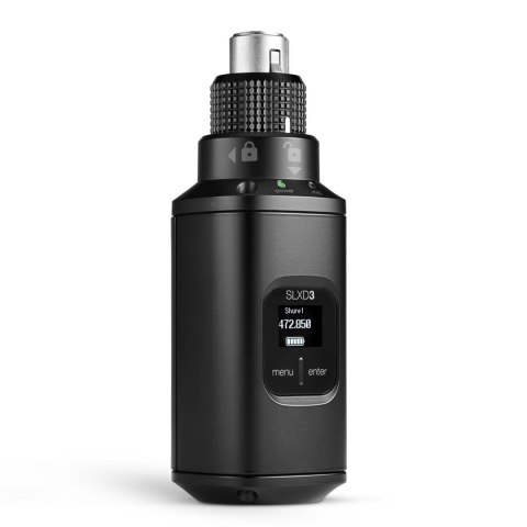 Shure SLXD3=-J53 Nadajnik mikrofonu bezprzewodowego Nadajnik wtykowy