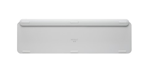 Klawiatura Logitech MX Keys S Uniwersalna RF Wireless + Bluetooth QWERTZ Niemiecki Aluminium, Biały