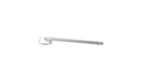 Klawiatura Logitech MX Keys S Uniwersalna RF Wireless + Bluetooth QWERTZ Niemiecki Aluminium, Biały