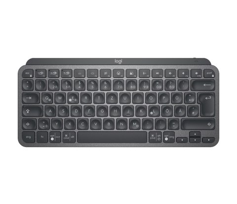 Logitech MX Keys Mini klawiatura Biuro RF Wireless + Bluetooth QWERTZ Niemiecki Grafitowy