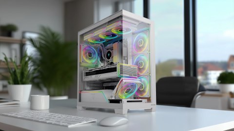 MODECOM OBUDOWA VOLCANO STELLAR PLUS MIDI BIAŁA