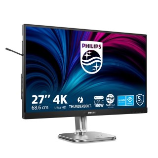 Philips 6000 series 27B2U6903/00 monitor komputerowy 68,6 cm (27") 3840 x 2160 px 4K Ultra HD LED Antracyt