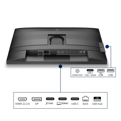 Philips 6000 series 27B2U6903/00 monitor komputerowy 68,6 cm (27") 3840 x 2160 px 4K Ultra HD LED Antracyt