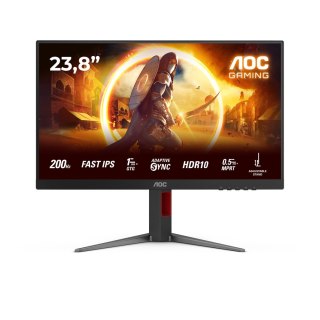 AOC G4 24G4HA monitor komputerowy 60,5 cm (23.8") 1920 x 1080 px Full HD LED Czarny, Czerwony