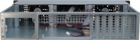 Szafa serwerowa Inter-Tech 2U-20240 ATX, micro ATX, Mini-ATX, Stal, HDD, Sieć, Zasilanie