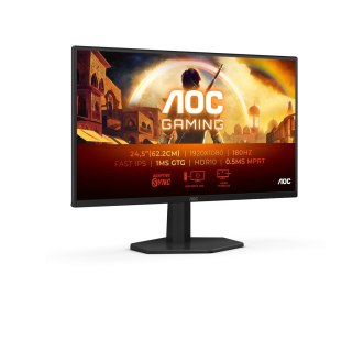AOC G4 25G42E monitor komputerowy 62,2 cm (24.5") 1920 x 1080 px Full HD LED Czarny, Czerwony