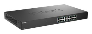 D-Link DMS-1016/E Multi-Gigabit Unmanaged Switch - Przełącznik - 0,1 Gbps