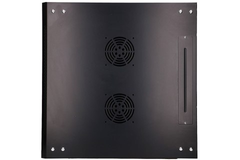 Extralink Szafa rack 6U 600x600 Czarna montowana na ścianie