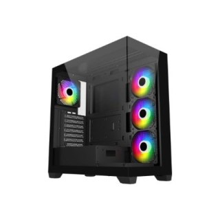 Obudowa FSP Geh Midi M340 BA ATX/ M-ATX/M-ITX/ARGB o.N. Black retail