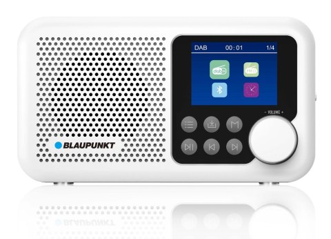 Radio przenośne BLAUPUNKT DAB DR8WH, biały