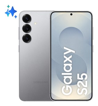 Samsung Galaxy S25 15,8 cm (6.2") Dual SIM Android 15 5G USB Type-C 12 GB 128 GB 4000 mAh Srebrny