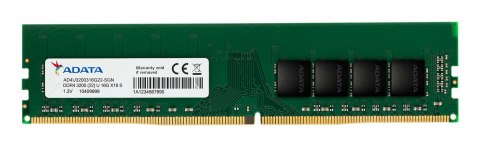 ADATA AD4U320016G22-SGN moduł pamięci 16 GB 1 x 16 GB DDR4 3200 Mhz