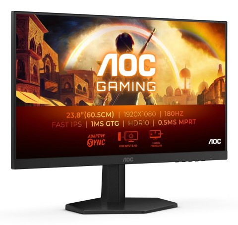 AOC G4 24G42E monitor komputerowy 61 cm (24") 1920 x 1080 px Full HD LCD Czarny