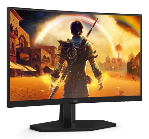 AOC G4 C24G42E monitor komputerowy 59,9 cm (23.6") 1920 x 1080 px Full HD LED Czarny, Czerwony