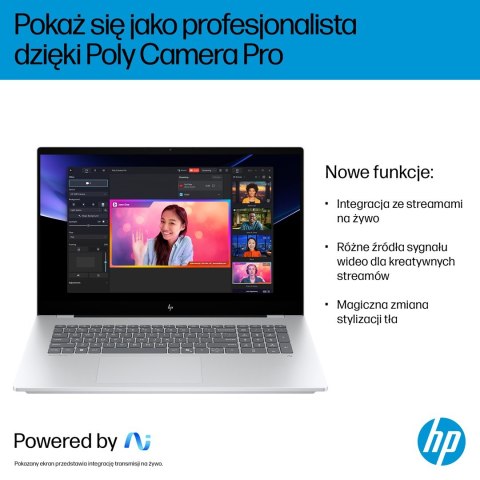 HP OmniBook 7 17-DC0073CL Ultra 7 258V 17.3"FHD Touch 32GB SSD1TB BT BLKB GeForce RTX 4050 6GB Win11 Silver (REPACK) 2Y