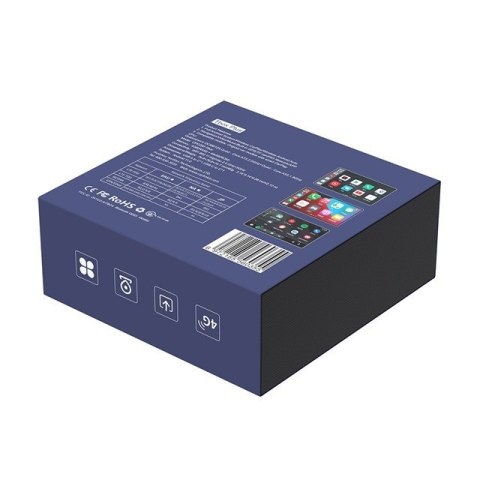 CARLINKIT Adapter bezprzewodowy AI Box z Androidem 13 - 8 GB + 128 GB do oryginalnych radioodbiorników samochodowych z CarPlay n