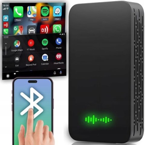 Carlinkit Adapter 5.0 2Air Bezprzewodowy Carplay Android Auto Carlink 5 czarny