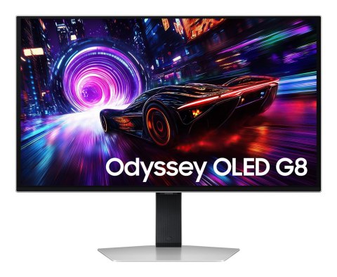 Samsung G81SF monitor komputerowy 68,6 cm (27") 3840 x 2160 px 4K Ultra HD OLED Srebrny